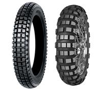 SET DE PNEUS MITAS 80/90-21 48H + 110/80-18 58T ENDURO TRAIL XT + M+S