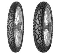 SET DE PNEUS MITAS 90/90-21 54S + 120/90-17 64S MC24 INVADER M+S