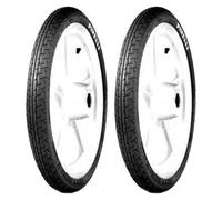 SET DE PNEUS PIRELLI 2.75-18 42P + 130/90-15 66S CITY DEMON