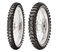SET DE PNEUS PIRELLI 70/100-17 40M + 110/90-19 62M SCORPION MX32 MID SOFT