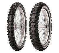 SET DE PNEUS PIRELLI 80/100-21 51M + 120/100-18 68M SCORPION MX EXTRA X