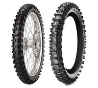 SET DE PNEUS PIRELLI 80/100-21 MX EXTRA X + 80/100-12 MX S