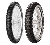 SET DE PNEUS PIRELLI 80/100-21 MX32 MID H + 100/90-19 MX EXTRA X