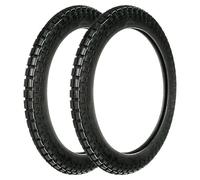 SET DE PNEUS VEE RUBBER 2.75-21 50P + 3.00-14 40R VRM-021