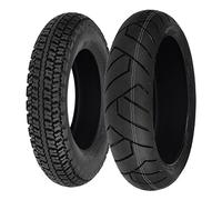 Vee Rubber - Set de pneus VRM119 110/90-12 64P + 130/70-12 62P