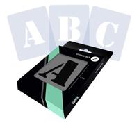 Set de pochoirs 5 cm - Alphabet n°2 - Qbix