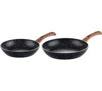 SET DE POÊLES Westinghouse 2 Poêle à frires 24 CM + 28 CM - Édition Spéciale Noir G