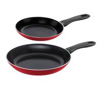 Set de poêles 20, 28 cm Rouge foncé Caprera Ballarini