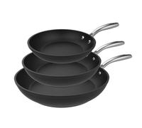 Set De Poêles Cecotec Polka Fantasy 20-24-28 Bucket Set Silver - Diamètre 20-24-28 Cm, Aluminium Forgé, Revêtement Antiadhésif Whitford Eterna, Sans Pfoa, Adapté À Tous Les Types De Cuisines