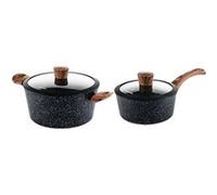 SET DE POÊLES Édition spéciale Westinghouse - Casserole 20 CM + Casserole 28 CM Noir G