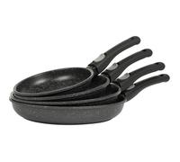 Set de poêles - NAPOLEON - NAP00168 - 4 pièces - Manche amovible - Anti-adhésif Greblon C3
