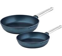 SET DE POELES Performance - Poêle à frire 24 CM - 28 CM - Bleu