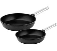 SET DE POELES performance - Poêle à frire 24 CM - 28 CM - Noir
