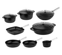 SET DE POÊLES performance Westinghouse - Set 12 pièces - Noir Noir G