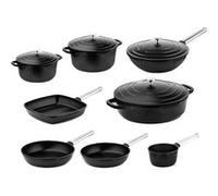 Westinghouse Performance Series - Ensemble de 12 poêles - Noir - Convient à toutes les sources de chaleur, y compris l'induction