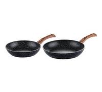 SET DE POÊLES Westinghouse 2 Poêle à frires 24 CM + 28 CM - Édition Spéciale Noir G