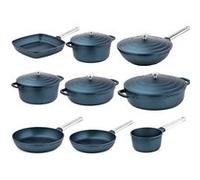 SET DE POÊLES Westinghouse Série Performance - Set 14 pièces - Bleu - Set de cuisine complet Bleu G