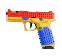 Set de Poignées pour Blocs de Construction Tactiques DIY, Jouet de Construction Simulator de Fusil, Kit Créatif de Poignées pour Garçons et Filles, Cadeau Ludique pour Noël et Anniversaires