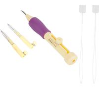 Set de poinçons à aiguilles à broder avec 3 tailles d'aiguilles pour les travaux de bricolage DIY