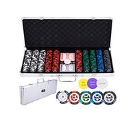Set de Poker Premium - Malette Métal avec 500 Jetons Numérotés