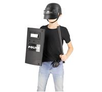Set policier 4 pieces enfant - noir