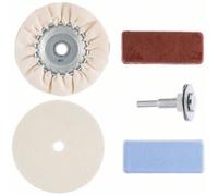 Set de polissage Bosch Accessories 2609256555 Diamètre 85 mm N/A