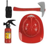 Set de pompier 4pcs Partypro Multicolore