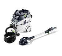 Set de ponceuse murale et aspirateur LHS 2-M 225 EQ/CTM 36-Set