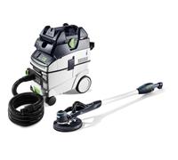 Festool Kit ponceuse longue portée et aspirateur PLANEX LHS-E 225/CTL 36-Set 400W - 578417