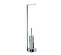 Decor Walther Set de porte-brosse Straight 7 chrome H x Ø 80x18cm