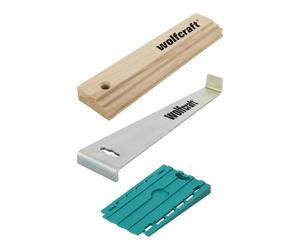 Set de pose stratifié et sol design WOLFCRAFT 6975000 - Ensemble complet