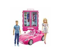 Barbie Barbie And Ken Closet And Convertible Doll Rose