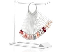 Set de Présentation pour Nail Art avec Support en Fer et Anneau