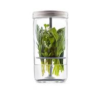 Set de préservation pour herbes en verre et silicone 1 L Kilner