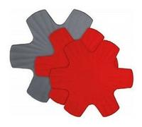 Set de protection PPSET1 - Woll - Rouge - Plastique Rouge G
