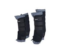 HORKA set de protection transport / écurie gris/noir 4 pièces Gris