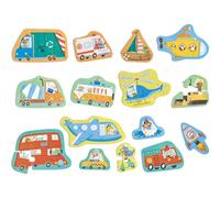 Set de puzzles Les moyens de transport
