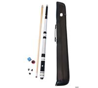 Set de queue de billard WinEver avec sac, craie, coupeur et cuir de rechange