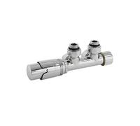 Thermostat Radiateur Kit Raccordement Espacement Tuyau Connexion Central 50 mm