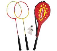 Schildkröt Set de Badminton pour 2 Joueurs, 2 Raquettes, 2 Volants, Dans une Housse 3/4
