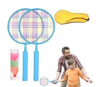 Set De Raquettes De Badminton,Set De Badminton Exterieur | Raquette Légère pour 3 À 7 Ans Entraînement Sportif Jeux Extérieur Jardin Loisirs Familiaux École Fitness Camping Cour Arrière