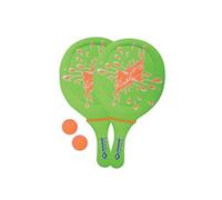 Schildkröt Fun Sports 970219 Jeu de Raquettes Plage, Vert/Orange