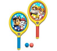 Set raquettes et balles pour enfants STAMP Paw Patrol 60284 2 raquettes 2 balles souples Jaune