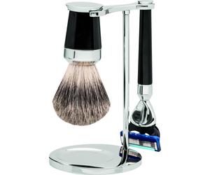 Set de rasage | Gillette® Fusion™ résine précieuse blanche | pur-argenté | Premium Design Paris |