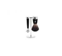 Set de rasage - MÜHLE - RYTMO - 3 pièces - Blaireau synthétique - Rasoir sécurité peigne fermé