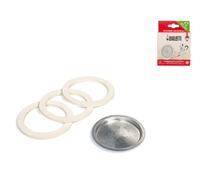 Set De Rechange 3 Joints Et 1 Filtre Bialetti Moka Pour 2 Tasses
