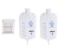 Set de rechange pour My Perfect Colon Pro |Contient 30 Canules et 2 poches pour l’eau de 2 litres | Recharge