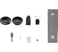 Set de recherche d'or, alliage d'aluminium, montage facile, 12in 16pcs