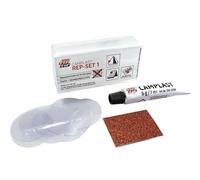Set de réparation avec 4 patchs + accessoires TIP TOP CAMPING MINI CAMPLAST