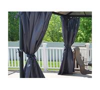 CANOPIA by Palram - Rideaux en Polyester pour Pergola, Gris